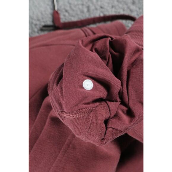 Lululemon Joggers Womens 2 Brown Red Scuba High Rise Drawstring Pull On W5CVAS - Picture 8 of 10